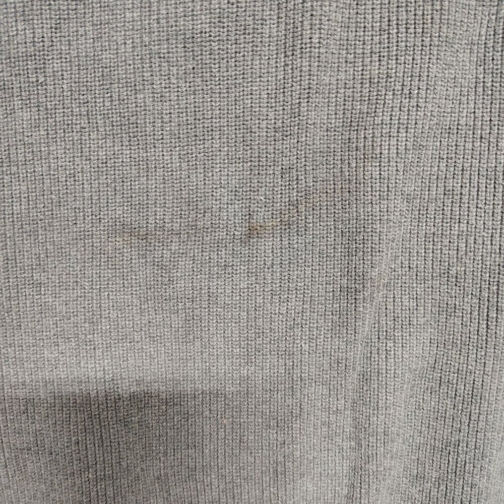 Eddie Bauer Tall XXXL Gray Henley Sweater 100% Cotton Mens Casual Pullover - Picture 4 of 8